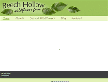 Tablet Screenshot of beechhollowfarms.com